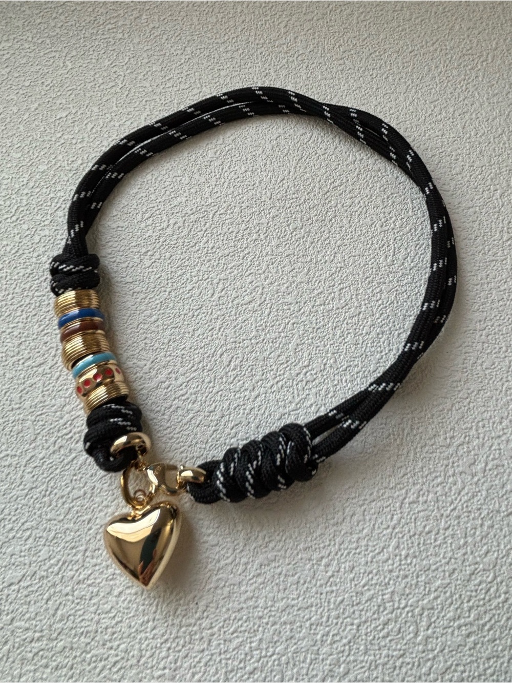 New Roxanne  Assoulin happy cord necklace